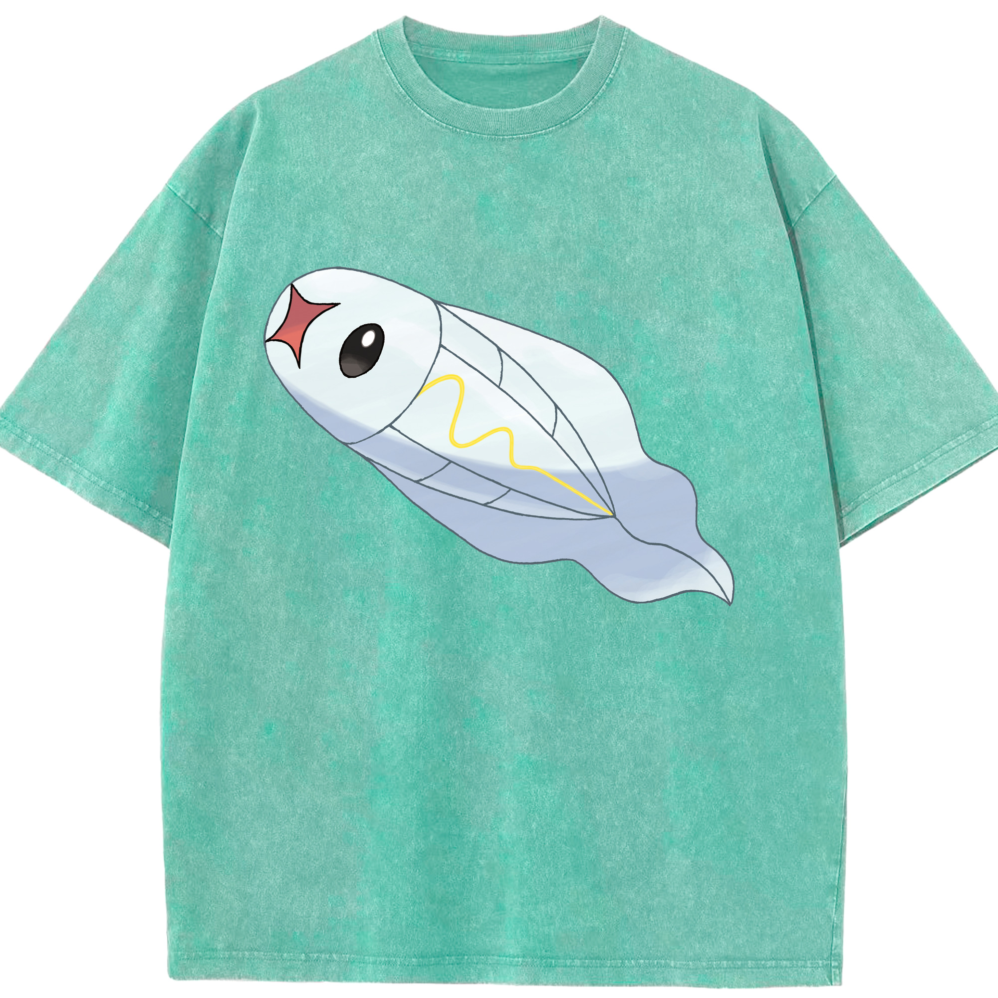 （画像用） ポケットモンスター Pokémon 綿100% ヴィンテージ風 半袖Tシャツ（フロントプリント）